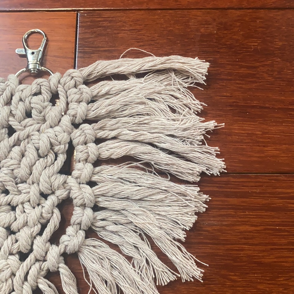 5 for $20! Macrame Keychains - Picture 4 of 6